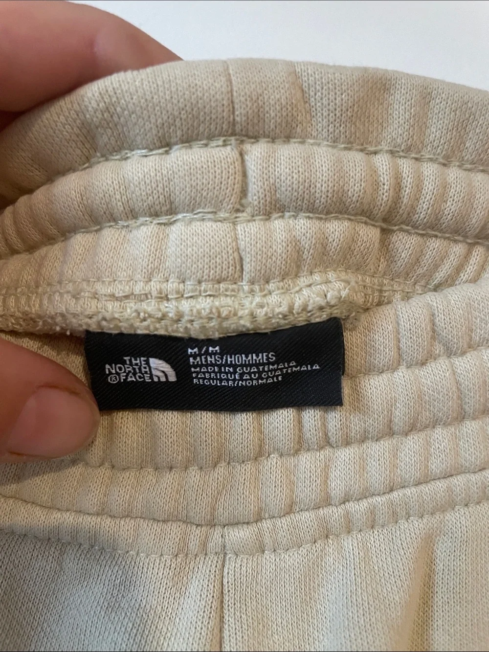 The North Face Men’s Light Beige Jogger Sweatpants Sz M B133